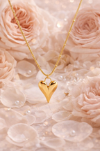 Heart-shaped sleek chain