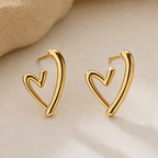 Sweetheart Studs Earrings