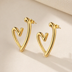 Sweetheart Studs Earrings