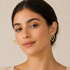 Sweetheart Studs Earrings