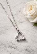 Noor Silver Heart Chain