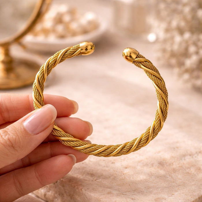 Windsor Weave Cuff Bracelet