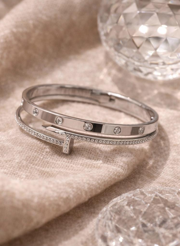 Eterna Spark Bangle Duo
