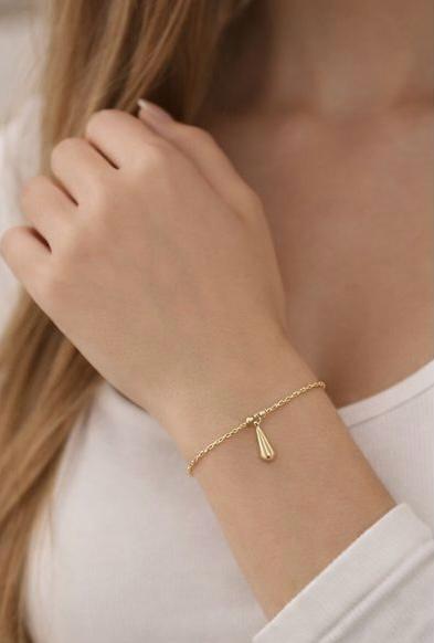 Dewdrop Charm Bracelet